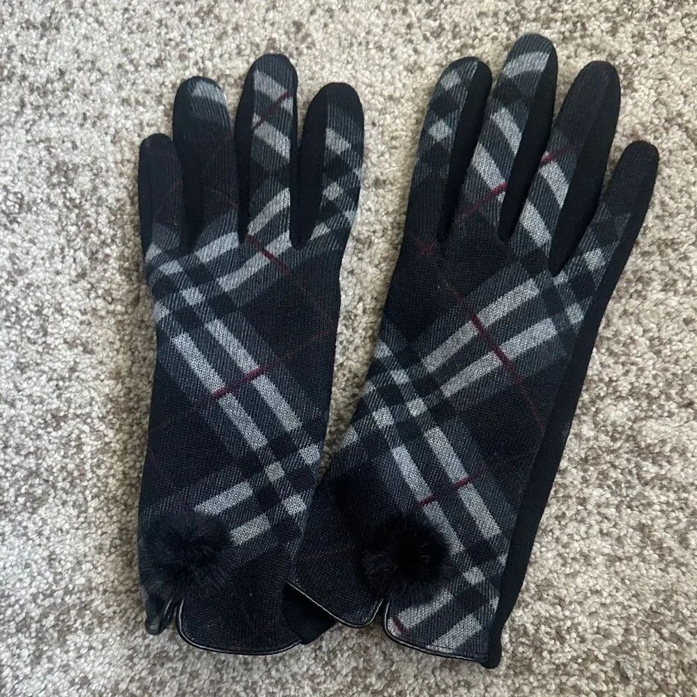 Trezo Plaid Women’s Hand Gloves O/S New